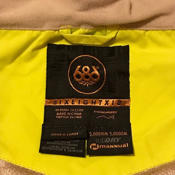 686 snowboard shell jacket - Picture 3 of 3